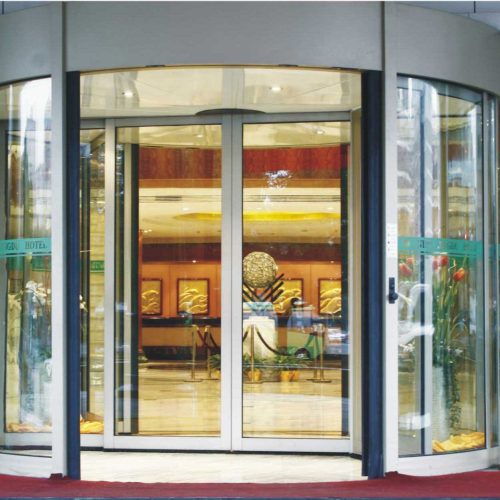 Cửa xoay tự động 2 cánh model KA022